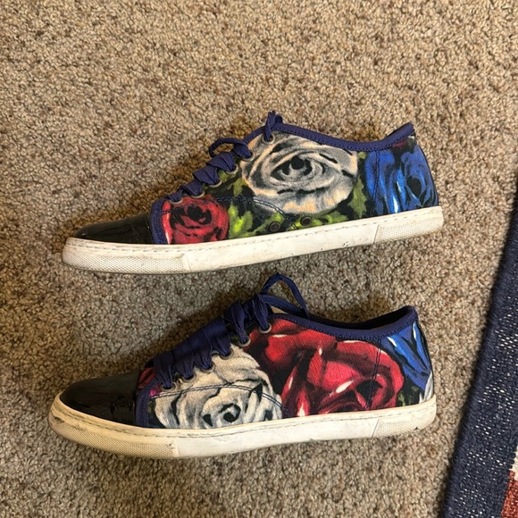 Lanvin Multicolor Trainers - Picture 3 of 8